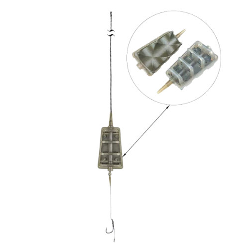 Montage Karpfen Fluss Transparent (10 Stück pro Packung)