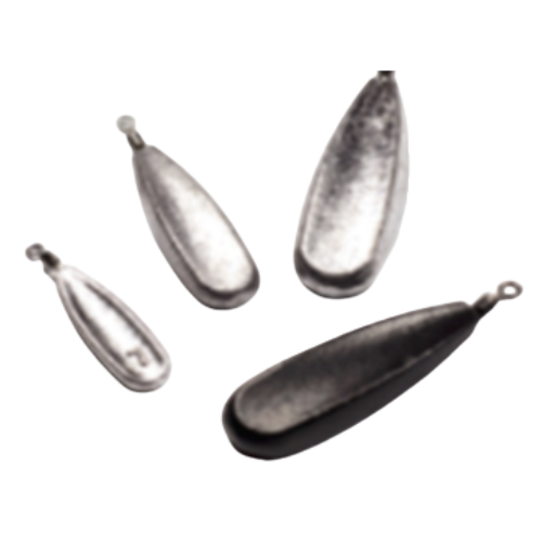 Träge-Blei Mattgrau (25 Stück pro Packung)