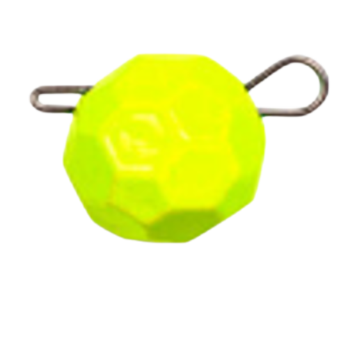 Gewicht Fischball Leuchtend Gelb (20 Stück pro Packung)