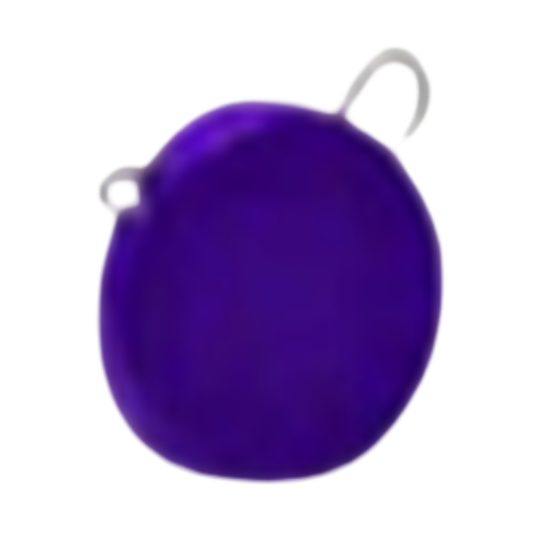 Gewicht „Exzenter“ Violett (25 Stück pro Packung)