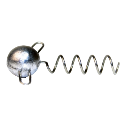 Gewicht Spirale mit Ohren Mattgrau (50 Stück pro Packung)