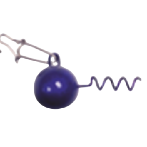 Gewicht Spirale Violett (15 Stück pro Packung)